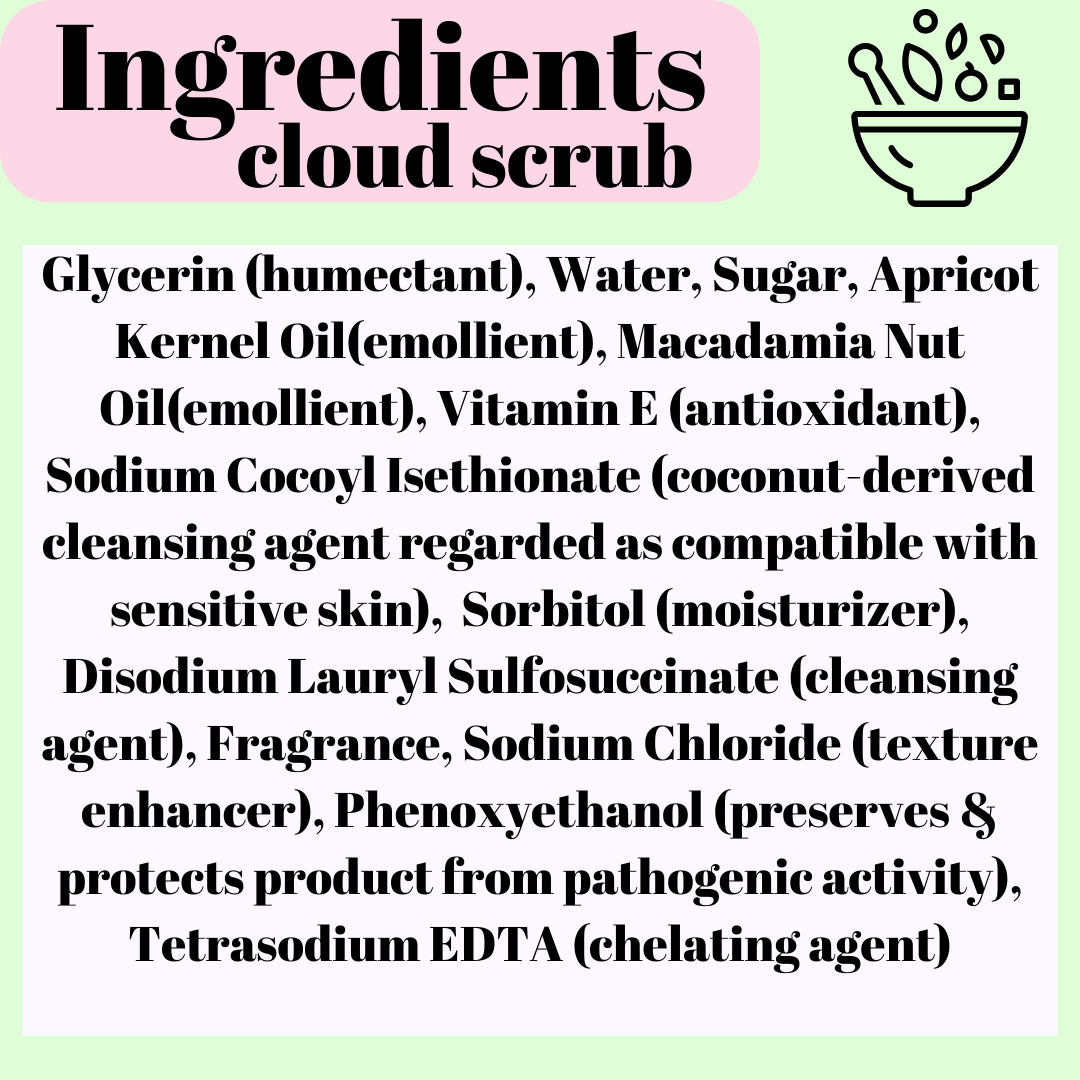 Almond - Cloud Scrub