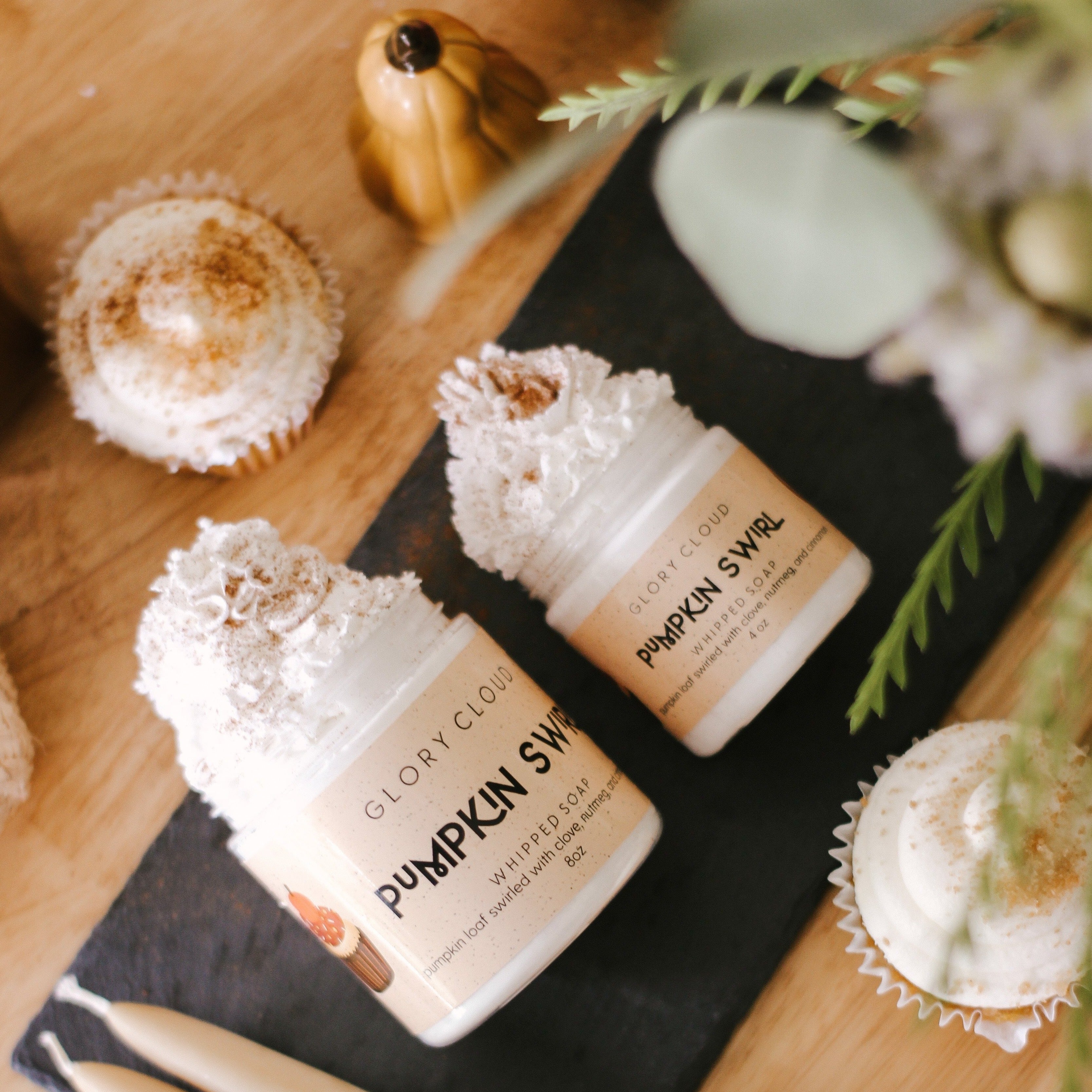 Pumpkin Swirl - Cloud Soap
