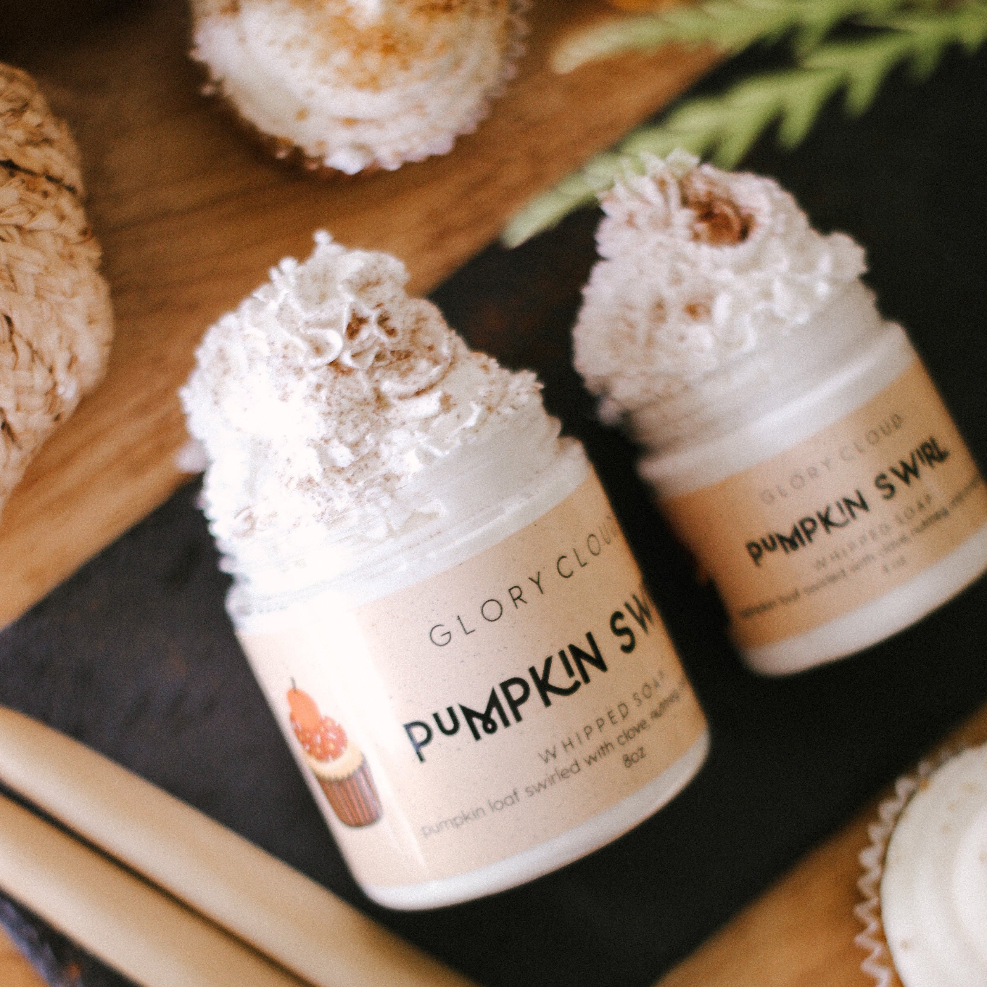 Pumpkin Swirl - Cloud Soap