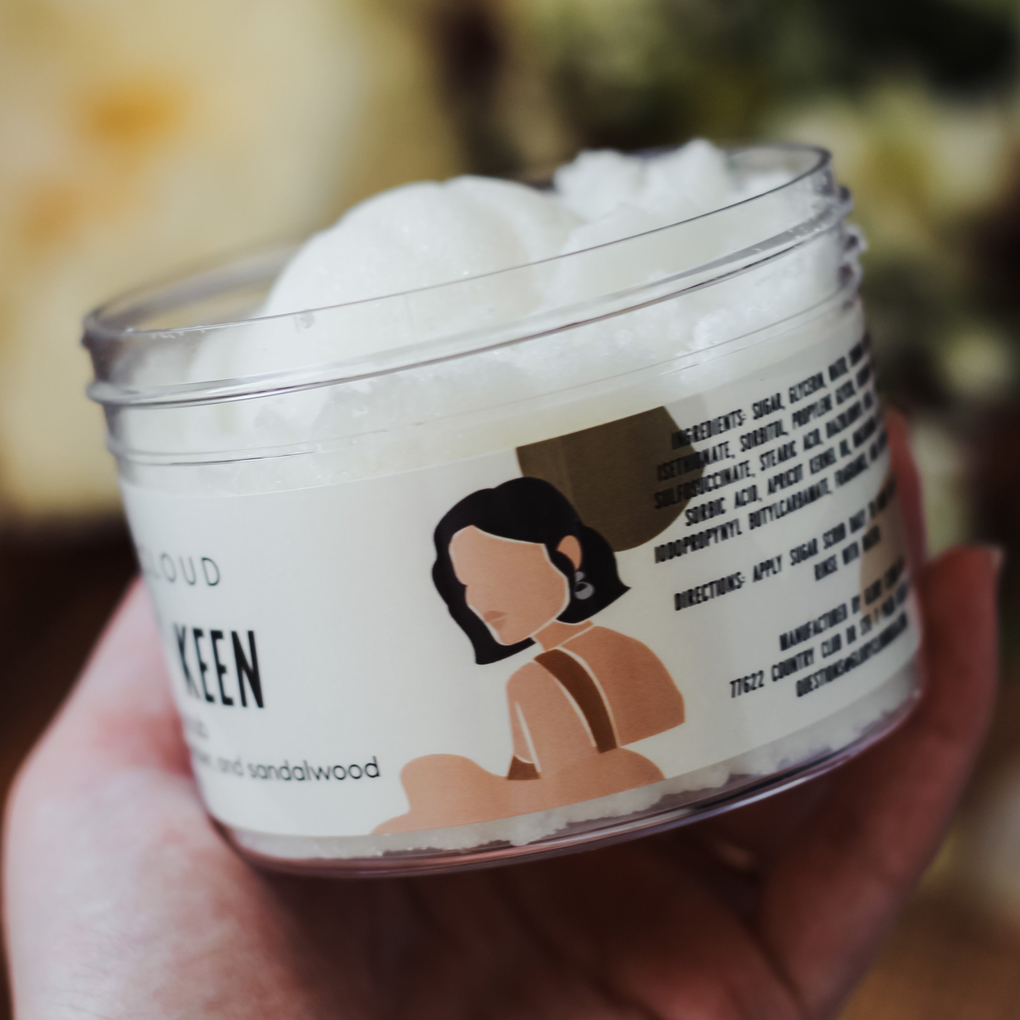 Cheeky Keen - Cloud Scrub