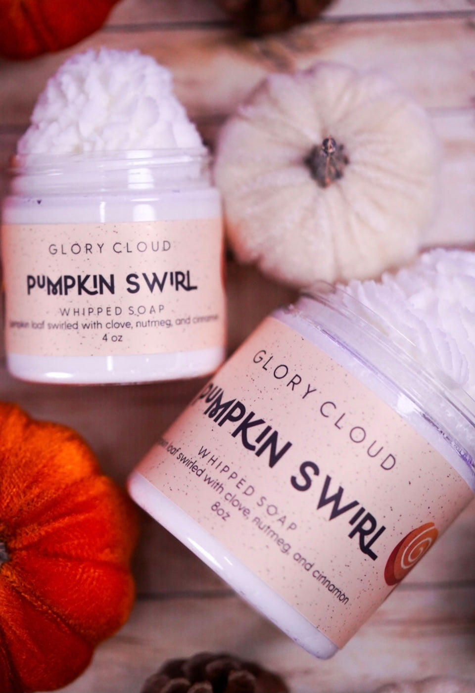 Pumpkin Swirl - Cloud Soap