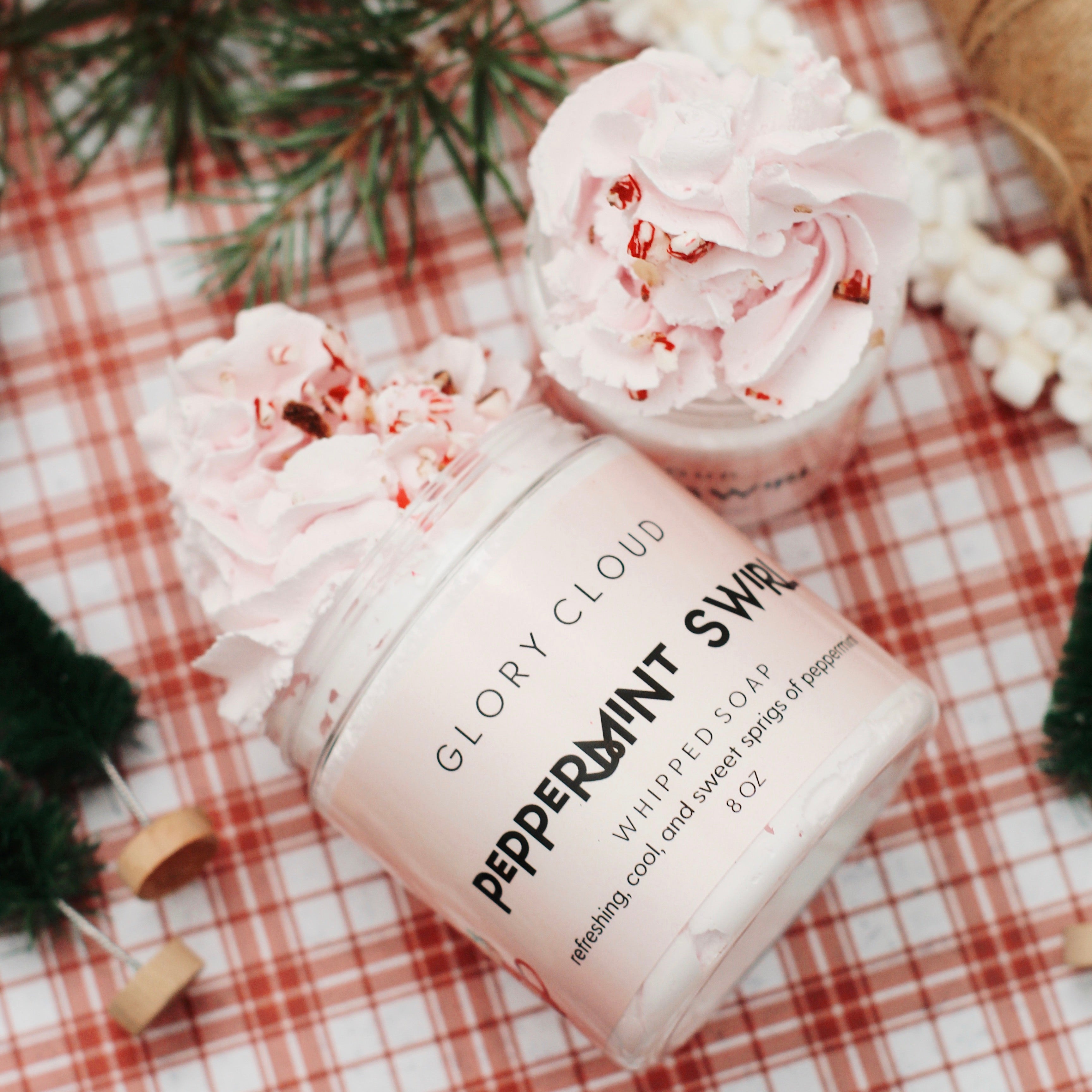 Peppermint Swirl - Cloud Soap