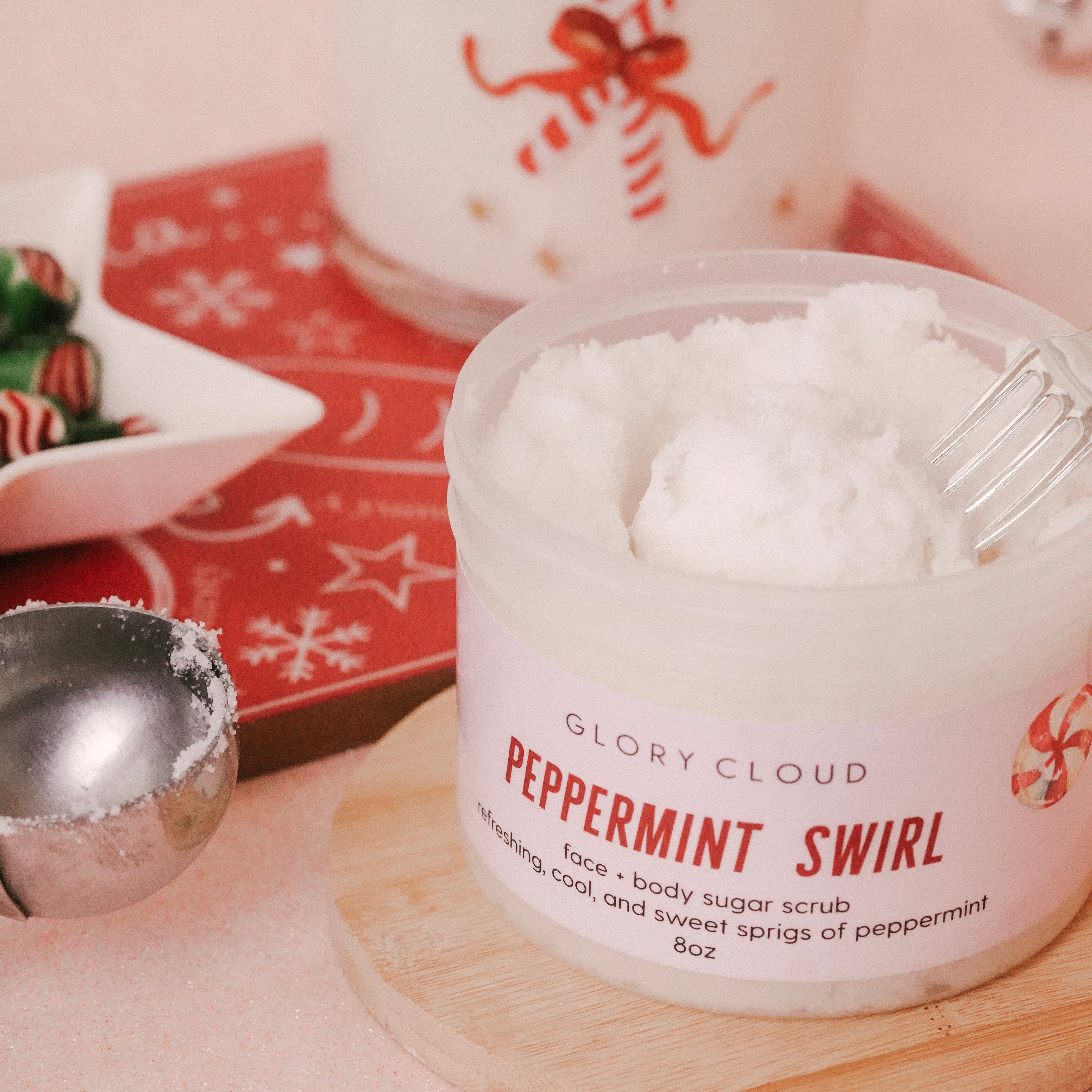 Peppermint Swirl - Cloud Scrub