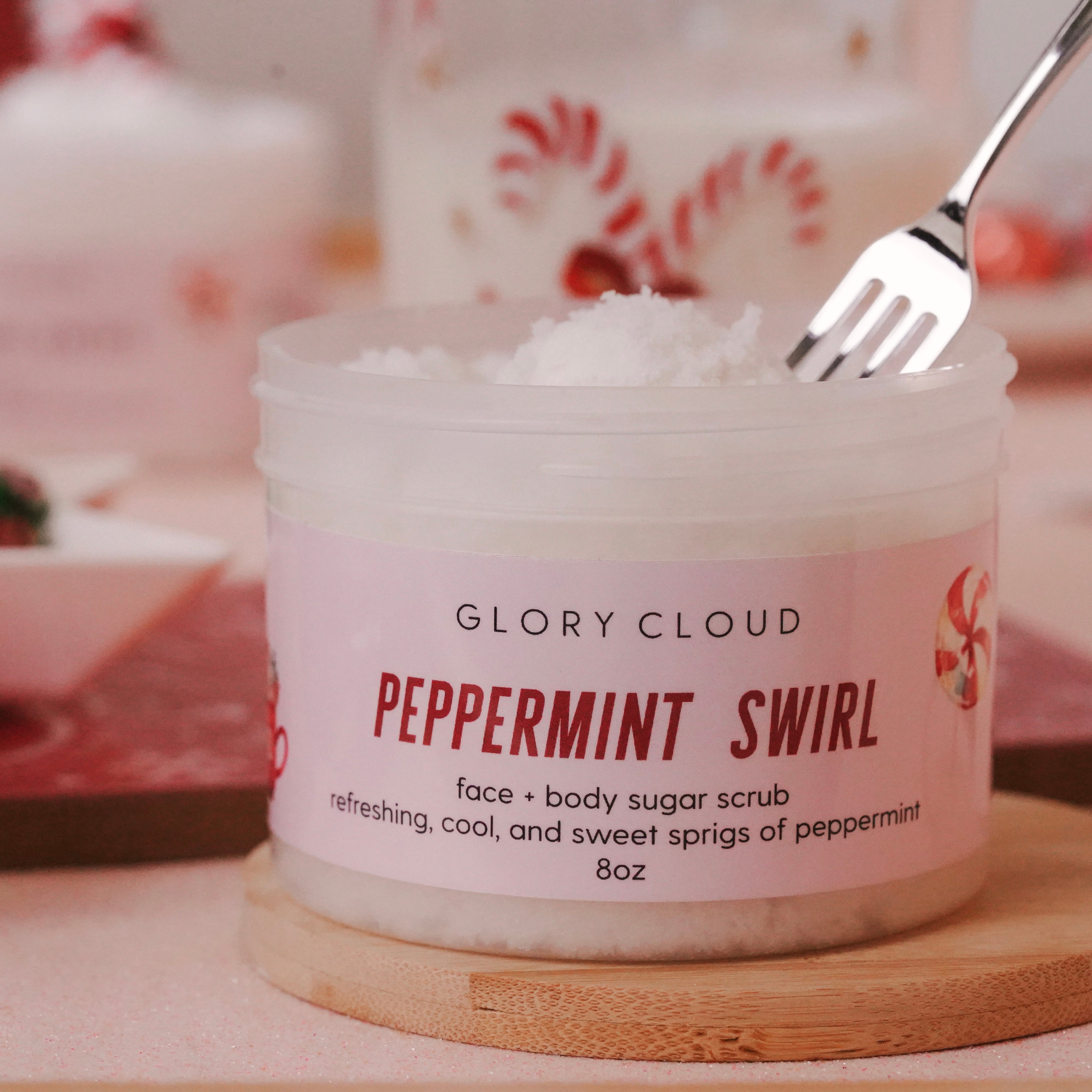 Peppermint Swirl - Cloud Scrub