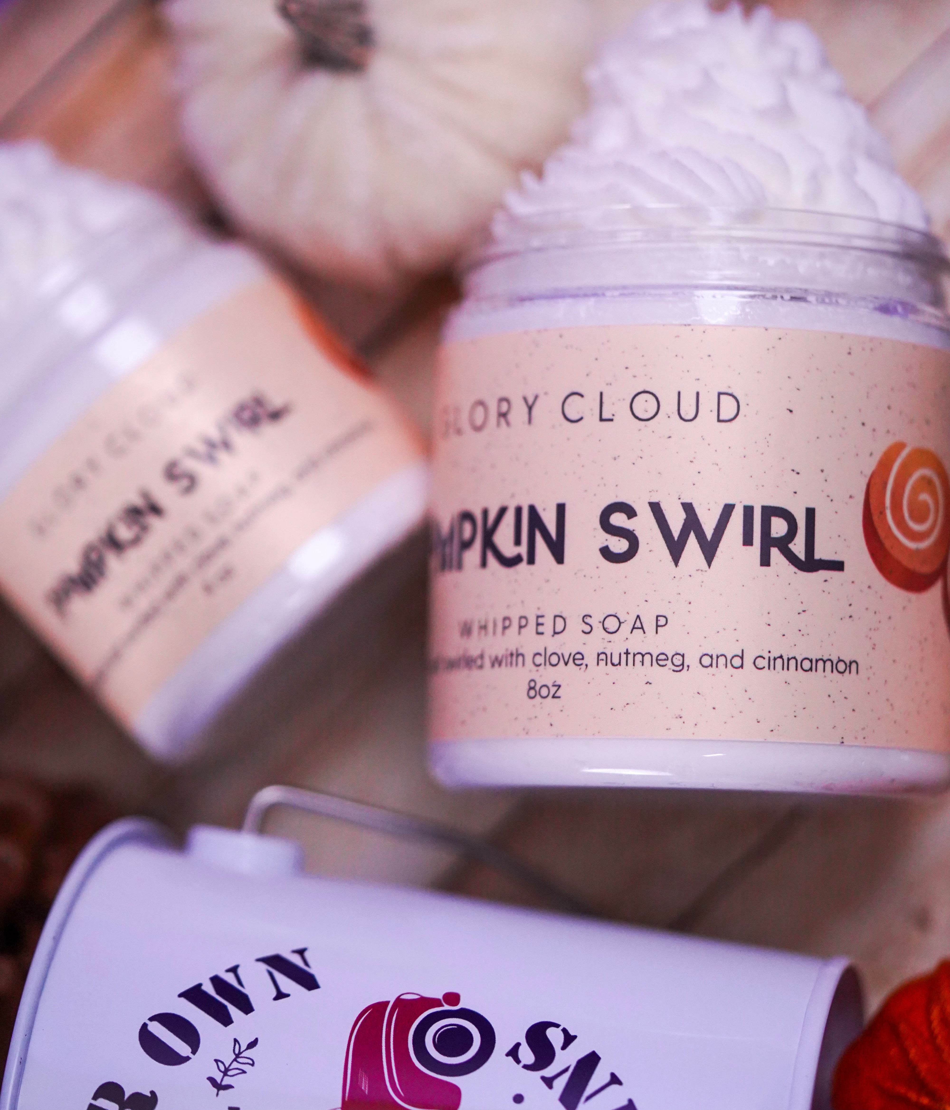 Pumpkin Swirl - Cloud Soap