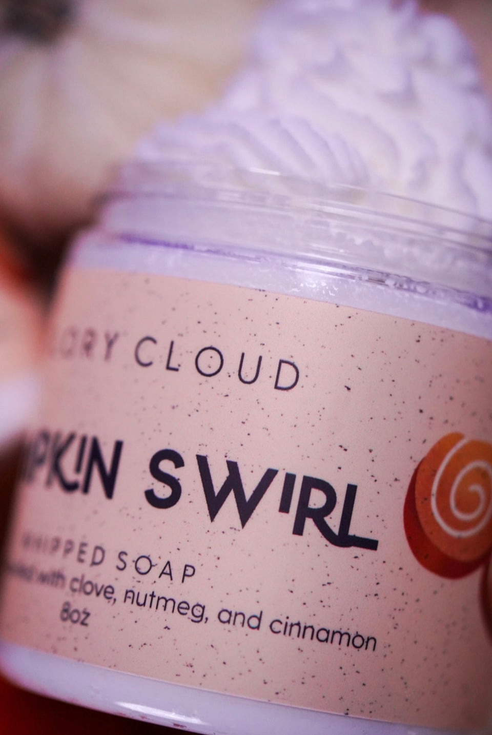 Pumpkin Swirl - Cloud Soap