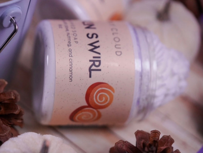 Pumpkin Swirl - Cloud Soap