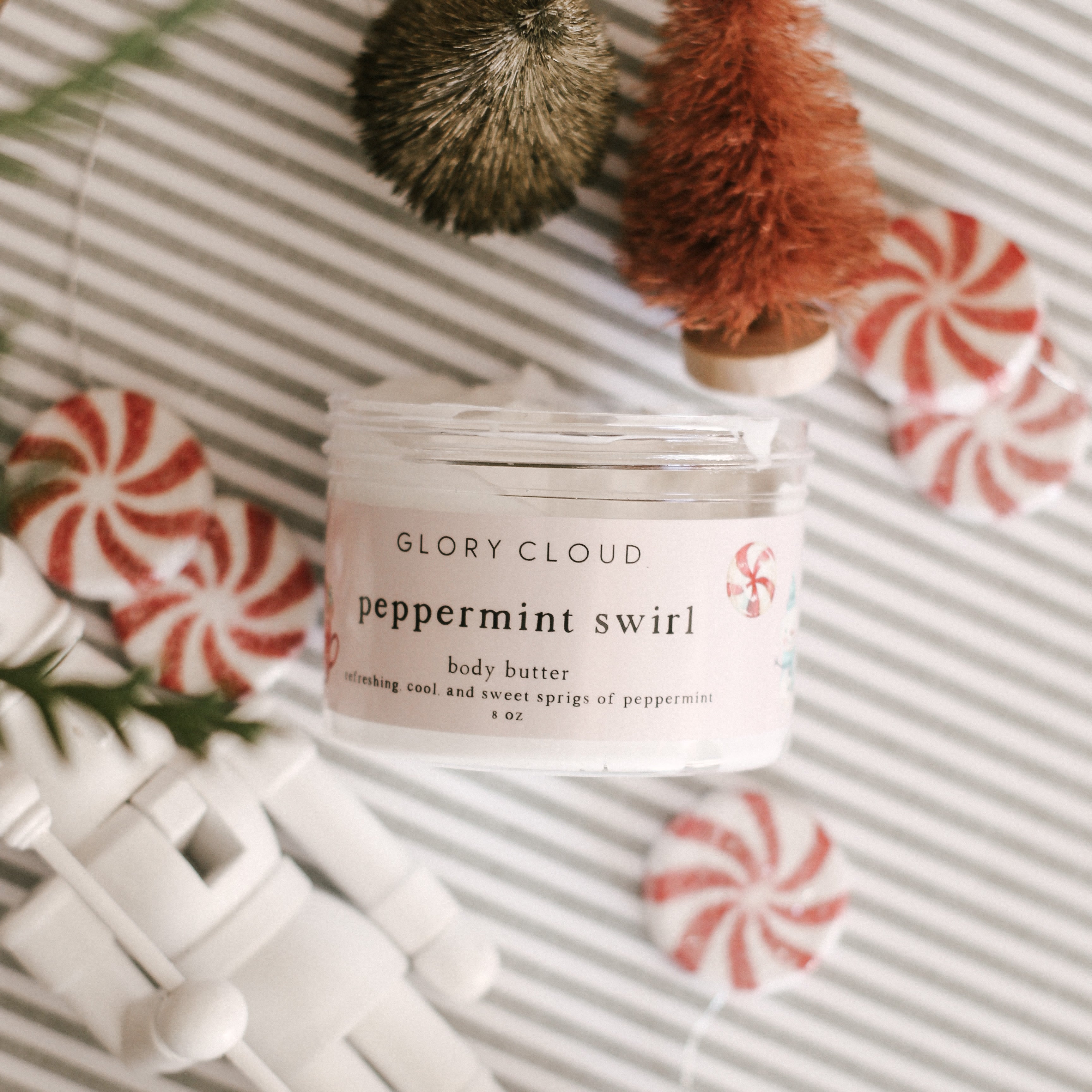 Peppermint Swirl- Cloud Butter