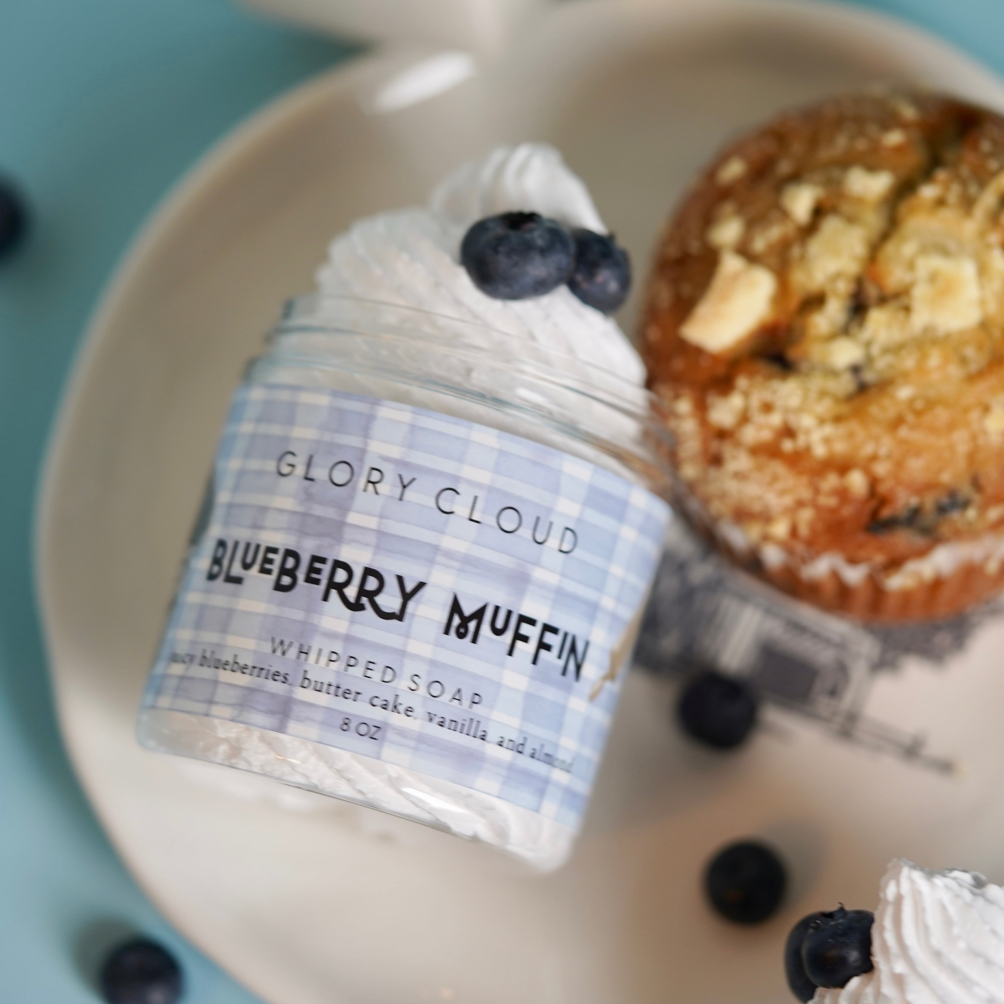 Blueberry Muffin- Cloud Soap