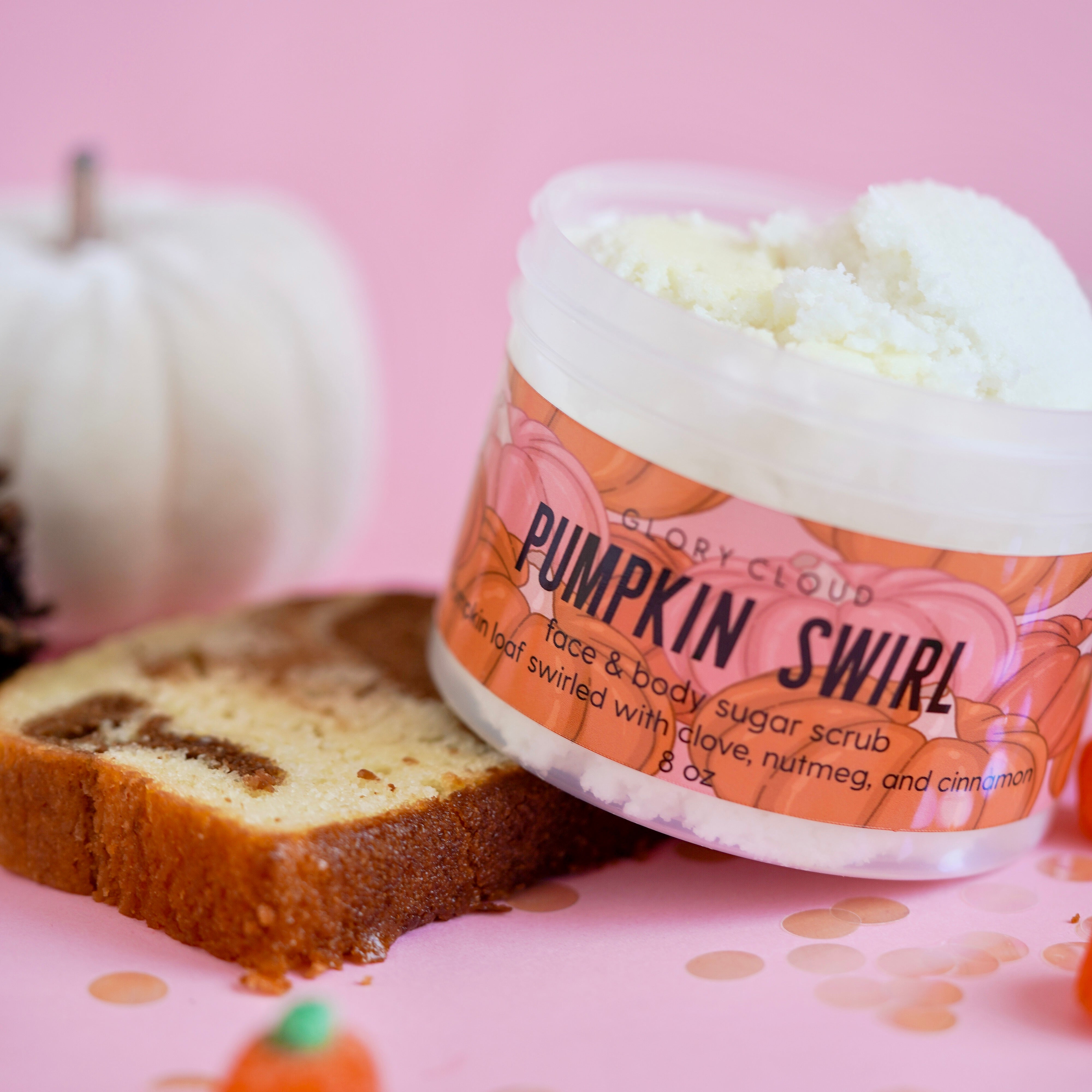 Pumpkin Swirl - Cloud Scrub