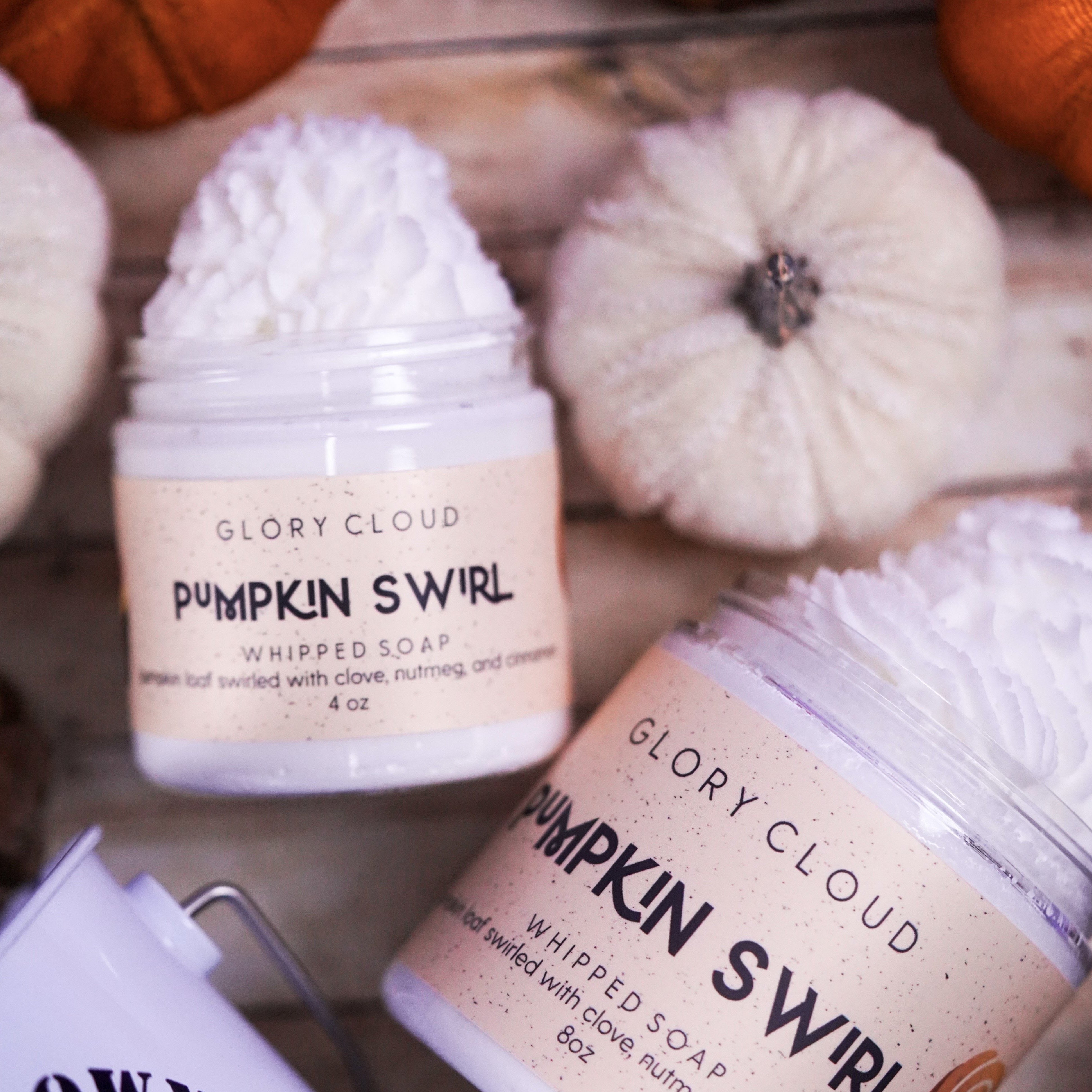 Pumpkin Swirl - Cloud Soap