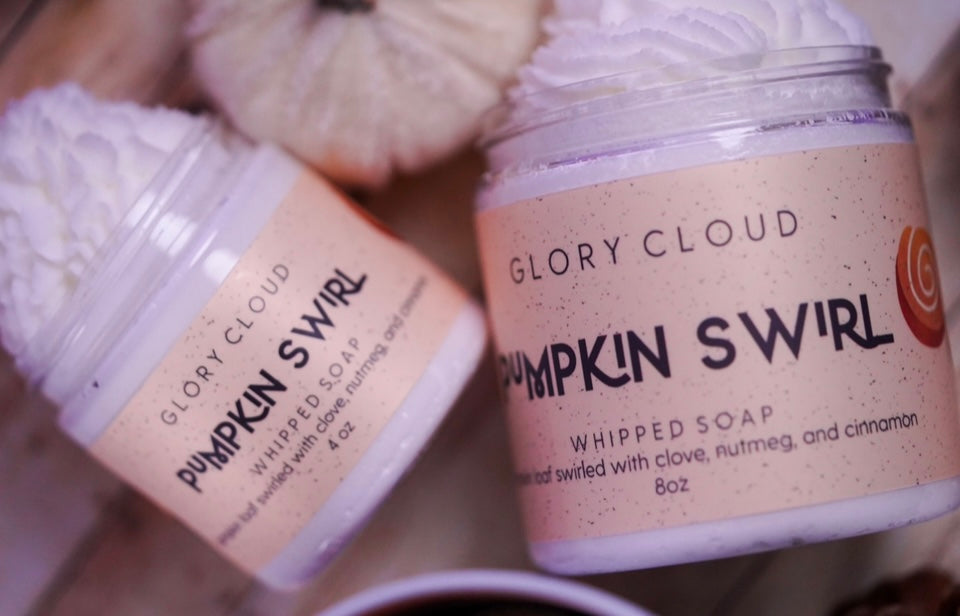 Pumpkin Swirl - Cloud Soap